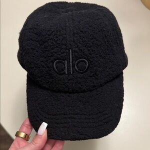 BRAND NEW WITH TAGS! ALO Yoga Black Hat